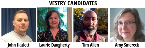 Vestry candidates