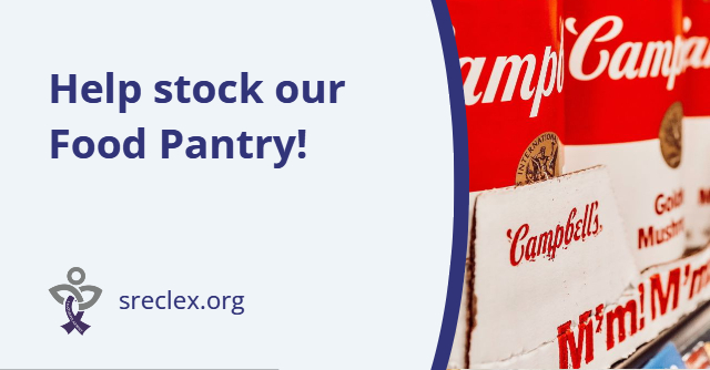 Help stock our food pantry