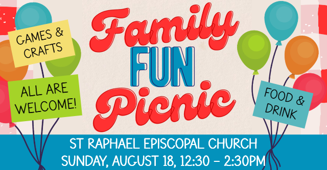 Family Fun Church Picnic August 18 2024