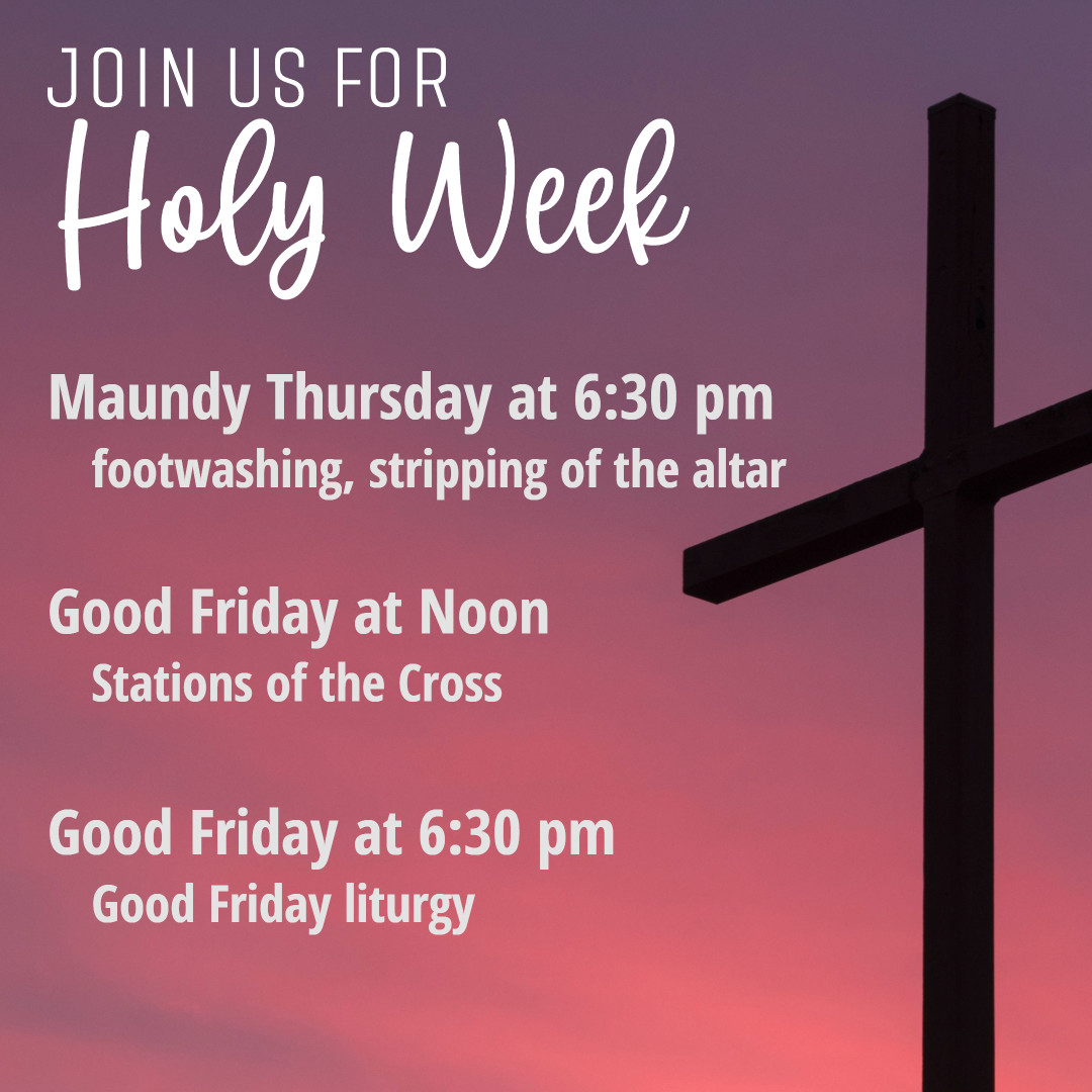 Holy Week 2026